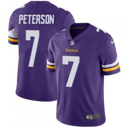 Minnesota Vikings #7 Patrick Peterson Purple Team Color Men's Stitched NFL Vapor Untouchable Limited Jersey