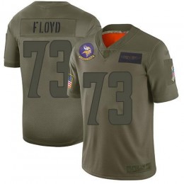 Minnesota Vikings #73 Sharrif Floyd Camo Men's Stitched NFL Limited 2019 Salute To Service Jersey