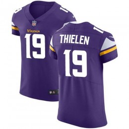 Vikings #19 Adam Thielen Purple Team Color Men's Stitched NFL Vapor Untouchable Elite Jersey