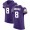 Vikings #8 Kirk Cousins Purple Team Color Men's Stitched NFL Vapor Untouchable Elite Jersey