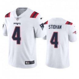 New England New England Patriots #4 Jarrett Stidham Men's White 2020 Vapor Limited Jersey