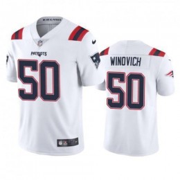 New England New England Patriots #50 Chase Winovich Men's White 2020 Vapor Limited Jersey