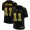 New England Patriots #11 Julian Edelman Men's Black Golden Sequin Vapor Limited NFL Jersey