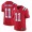 New England Patriots #11 Julian Edelman Men's Red Alternate 2020 Vapor Limited Jersey