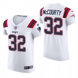 New England Patriots #32 Devin Mccourty Men's White Team Color Men's Stitched NFL 2020 Vapor Untouchable Elite Jersey