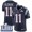 New England Patriots #11 Drew Bledsoe Navy Blue Team Color Super Bowl LIII Bound Men's Stitched NFL Vapor Untouchable Limited Jersey