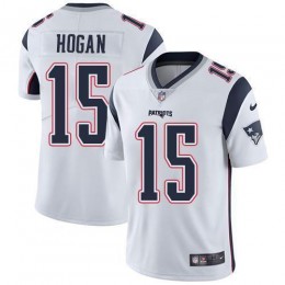 New England Patriots #15 Chris Hogan White Men's Stitched NFL Vapor Untouchable Limited Jersey