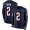 New England Patriots #2 Brian Hoyer Navy Blue Team Color Men's Stitched NFL Limited Therma Long Sleeve Jersey