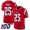 New England Patriots #25 Terrence Brooks Red Men's Stitched NFL Limited Inverted Legend 100th Season Jersey