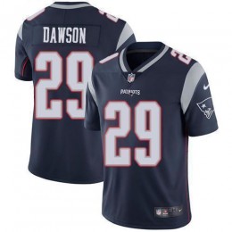 New England Patriots #29 Duke Dawson Navy Blue Team Color Men's Stitched NFL Vapor Untouchable Limited Jersey