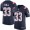 New England Patriots #33 Jeremy Hill Navy Blue Men's Stitched NFL Limited Rush Jersey