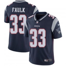 New England Patriots #33 Kevin Faulk Navy Blue Team Color Men's Stitched NFL Vapor Untouchable Limited Jersey