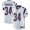 New England Patriots #34 Rex Burkhead White Men's Stitched NFL Vapor Untouchable Limited Jersey