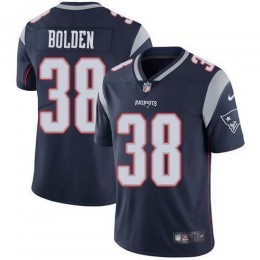 New England Patriots #38 Brandon Bolden Navy Blue Team Color Men's Stitched NFL Vapor Untouchable Limited Jersey