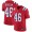 New England Patriots #46 James Develin Red Alternate Men's Stitched NFL Vapor Untouchable Limited Jersey