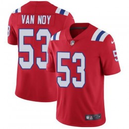 New England Patriots #53 Kyle Van Noy Red Alternate Men's Stitched NFL Vapor Untouchable Limited Jersey