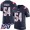 New England Patriots #54 Tedy Bruschi Navy Blue Men's Stitched NFL Limited Rush 100th Season Jersey