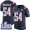 New England Patriots #54 Tedy Bruschi Navy Blue Super Bowl LIII Bound Men's Stitched NFL Limited Rush Jersey