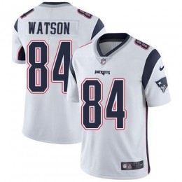 New England Patriots #84 Benjamin Watson White Men's Stitched NFL Vapor Untouchable Limited Jersey