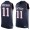Patriots #11 Julian Edelman Navy Blue Team Color Men's Stitched NFL Limited Tank Top Jersey