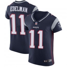 Patriots #11 Julian Edelman Navy Blue Team Color Men's Stitched NFL Vapor Untouchable Elite Jersey
