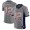Patriots #12 Tom Brady Grey Men's Stitched NFL Limited Rush Drift Fashion Jersey