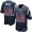 Patriots #12 Tom Brady Navy Blue Team Color Men's Stitched NFL Limited Strobe Jersey