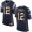Patriots #12 Tom Brady Navy Blue Team Color Men's Stitched NFL New Elite Gold Jersey