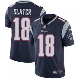 Patriots #18 Matt Slater Navy Blue Team Color Men's Stitched NFL Vapor Untouchable Limited Jersey