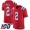 Patriots #2 Jalen Mills Red Alternate Men's Stitched NFL 100th Season Vapor Limited Jersey
