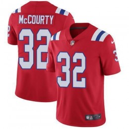 Patriots #32 Devin McCourty Red Alternate Men's Stitched NFL Vapor Untouchable Limited Jersey