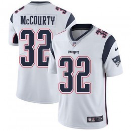 Patriots #32 Devin McCourty White Men's Stitched NFL Vapor Untouchable Limited Jersey