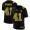 New Orleans Saints #41 Alvin Kamara Men's Black Golden Sequin Vapor Limited NFL Jersey
