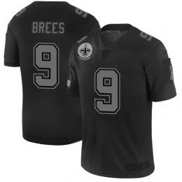 New Orleans Saints #9 Drew Brees Men's Black 2019 Salute To Service Limited Stitched NFL Jersey
