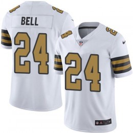 New Orleans Saints #24 Vonn Bell White Men's Stitched NFL Limited Rush Jersey