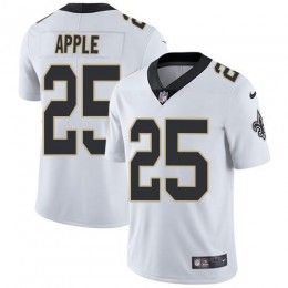 New Orleans Saints #25 Eli Apple White Men's Stitched NFL Vapor Untouchable Limited Jersey