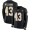 New Orleans Saints #43 Marcus Williams Black Team Color Men's Stitched NFL Limited Therma Long Sleeve Jersey