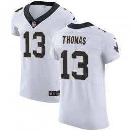 Saints #13 Michael Thomas White Men's Stitched NFL Vapor Untouchable Elite Jersey