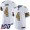 Saints #4 Derek Carr White Men's Stitched NFL Limited Rush 100th Season Jersey
