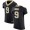 Saints #9 Drew Brees Black Team Color Men's Stitched NFL Vapor Untouchable Elite Jersey
