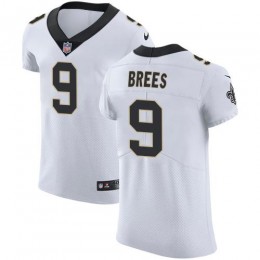 Saints #9 Drew Brees White Men's Stitched NFL Vapor Untouchable Elite Jersey
