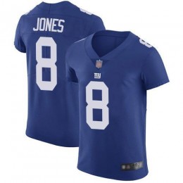 Giants #8 Daniel Jones Royal Blue Team Color Men's Stitched NFL Vapor Untouchable Elite Jersey