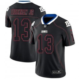 New York Giants #13 Odell Beckham Jr Lights Out Black Men's Stitched NFL Limited Rush Jersey