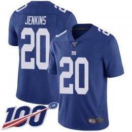 New York Giants #20 Janoris Jenkins Royal Blue Team Color Men's Stitched NFL 100th Season Vapor Limited Jersey