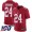 New York Giants #24 James Bradberry Red Men's Stitched NFL Limited Inverted Legend 100th Season Jersey