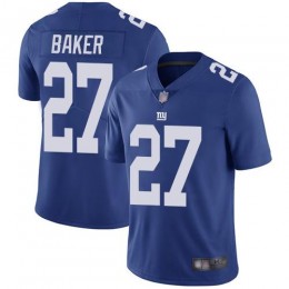 New York Giants #27 Deandre Baker Royal Blue Team Color Men's Stitched NFL Vapor Untouchable Limited Jersey
