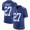 New York Giants #27 Deandre Baker Royal Blue Team Color Men's Stitched NFL Vapor Untouchable Limited Jersey