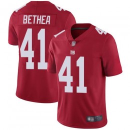 New York Giants #41 Antoine Bethea Red Alternate Men's Stitched NFL Vapor Untouchable Limited Jersey