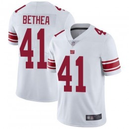 New York Giants #41 Antoine Bethea White Men's Stitched NFL Vapor Untouchable Limited Jersey