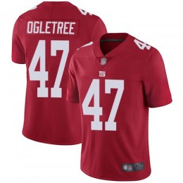 New York Giants #47 Alec Ogletree Red Alternate Men's Stitched NFL Vapor Untouchable Limited Jersey